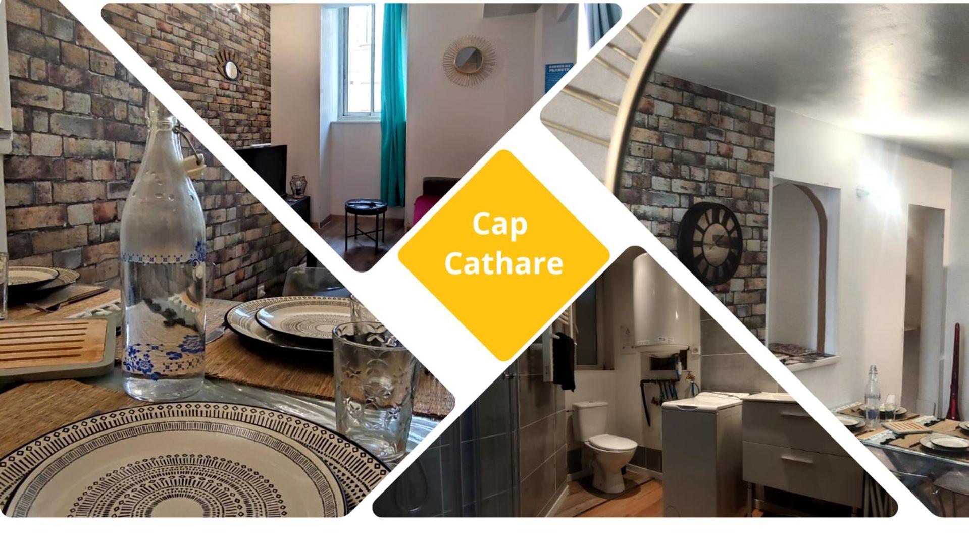 Le Cathare-Limoux-Wifi-Parking Free-Oc-Keysアパートメント エクステリア 写真